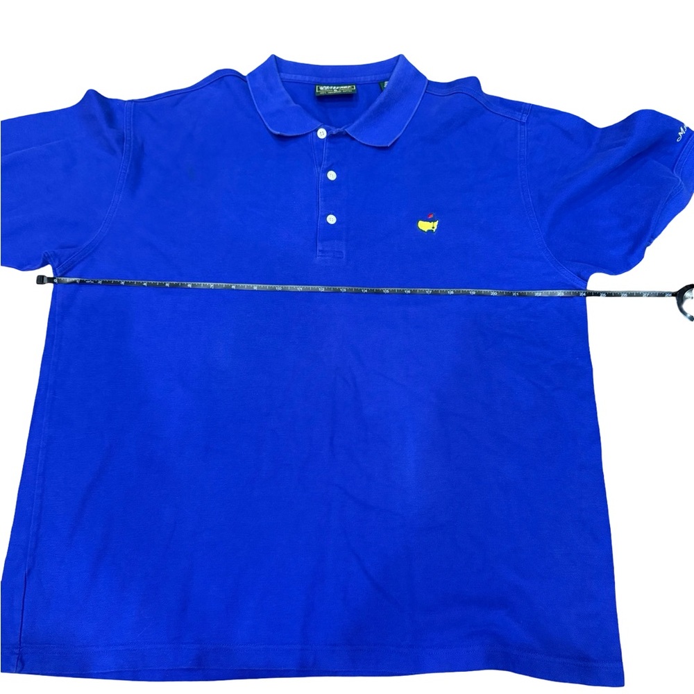 ⛳️ Masters Collection Vintage Royal Blue Polo Shirt Men’s XL - Picture 7 of 10